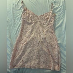 Beginning Boutique pink mini dress